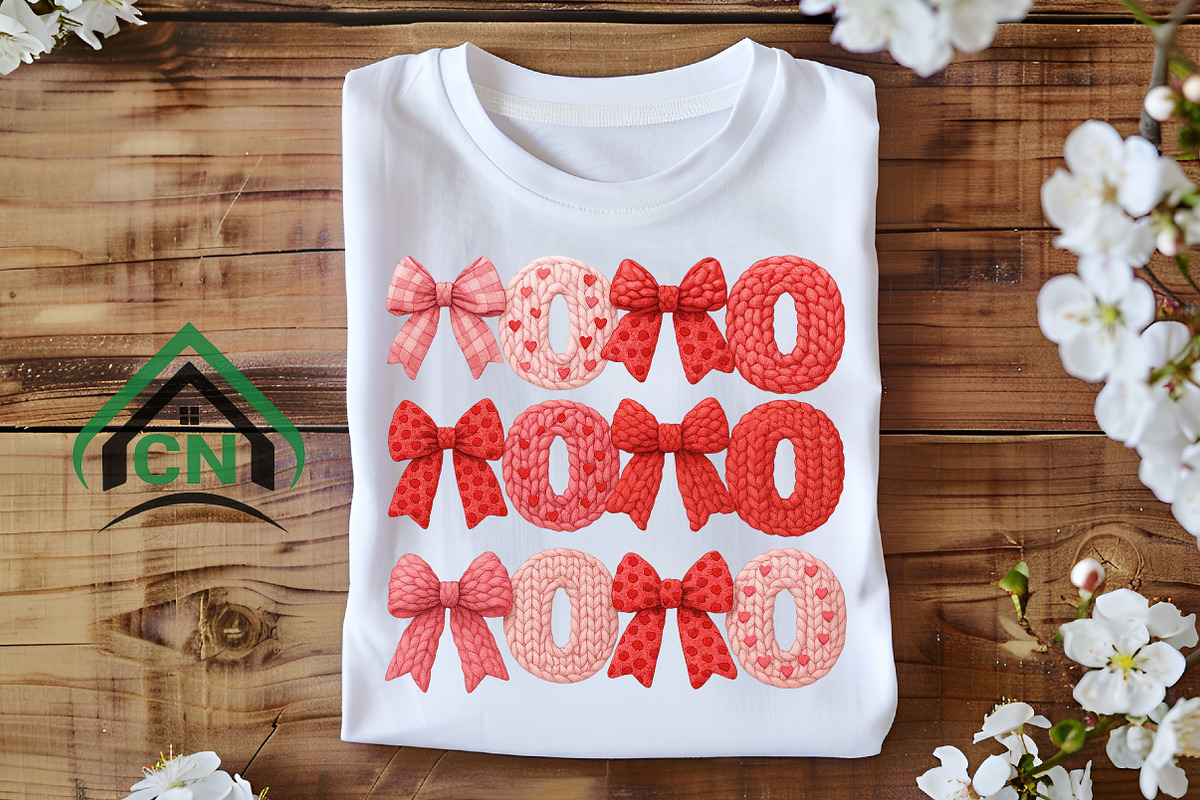 Faux Yarn Xoxo Valentine Png, an Illustration by Craft Nest (Photo 7 of 7)