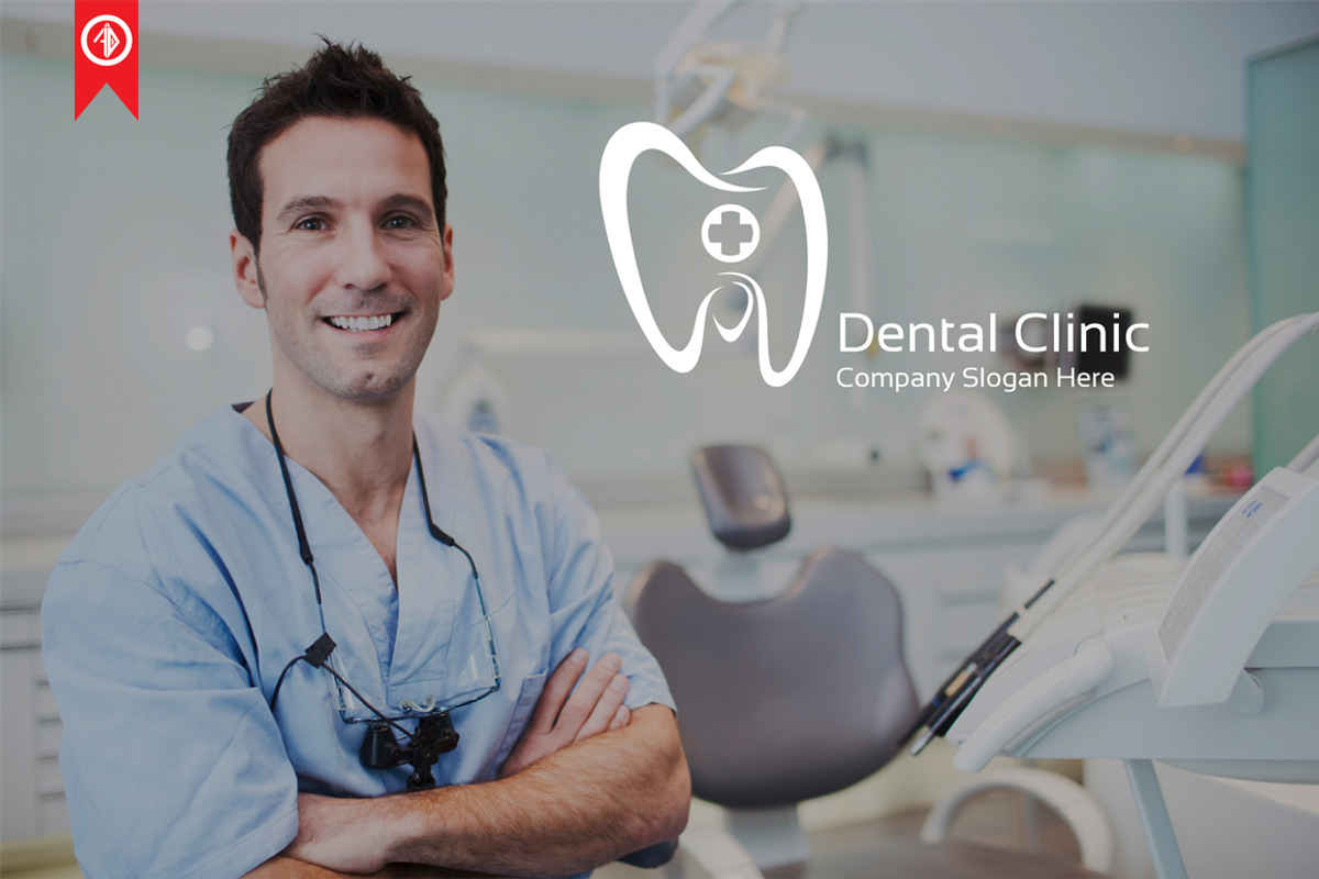 Dental Clinic - Logo Template, a Branding & Logo Template by Artha Desain (Photo 4 of 5)