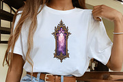 Gothic Stain Glass Bookmark, an Illustration by CrexoraLab (Thumbnail 3 of 5)