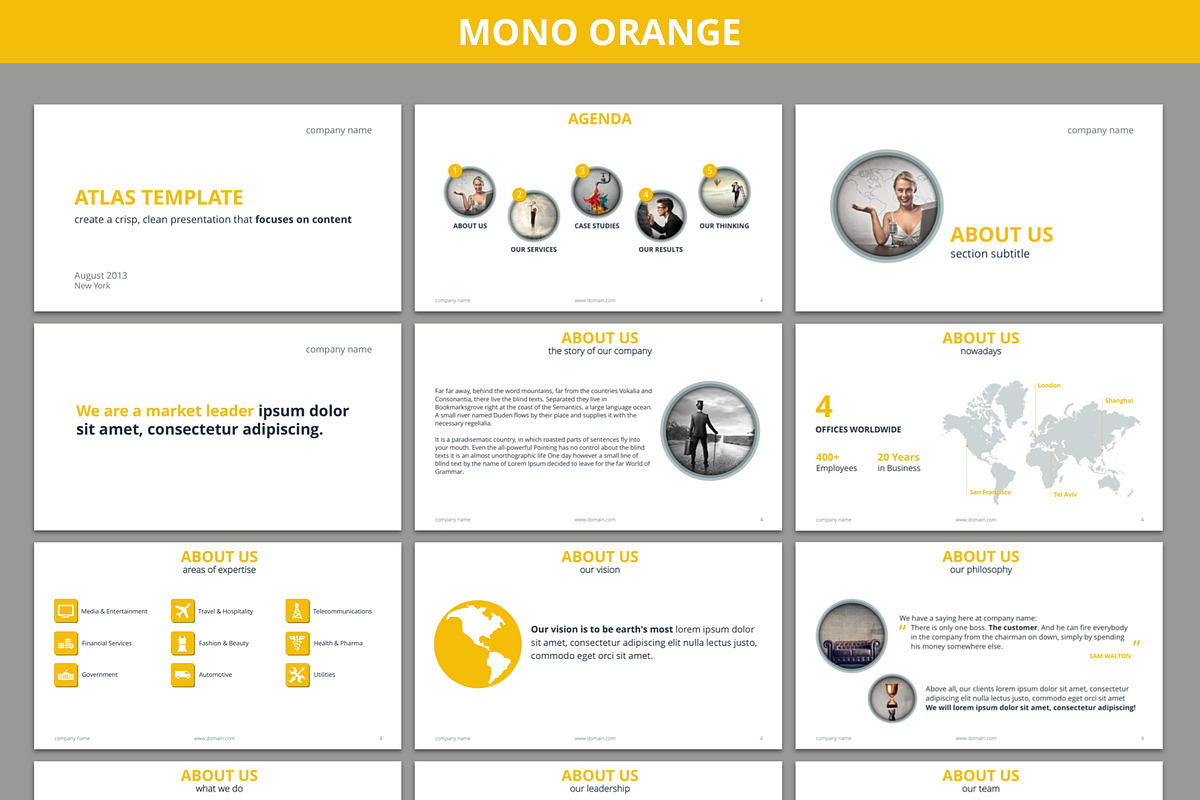 ATLAS PowerPoint Template, a Presentation Template by HuskyHouse (Photo 8 of 10)