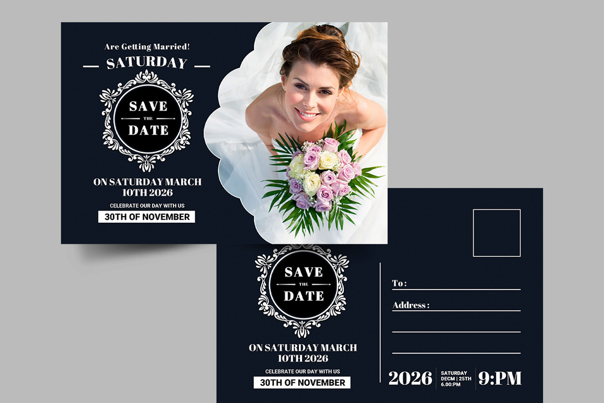 Wedding Invitation, an Invitation Template by AfzaalGraphics (Photo 3 of 3)