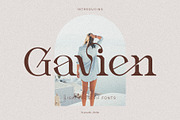 Gavien _ Ligature Serif Font, a Serif Font by Penatic Studio (Thumbnail 1 of 10)