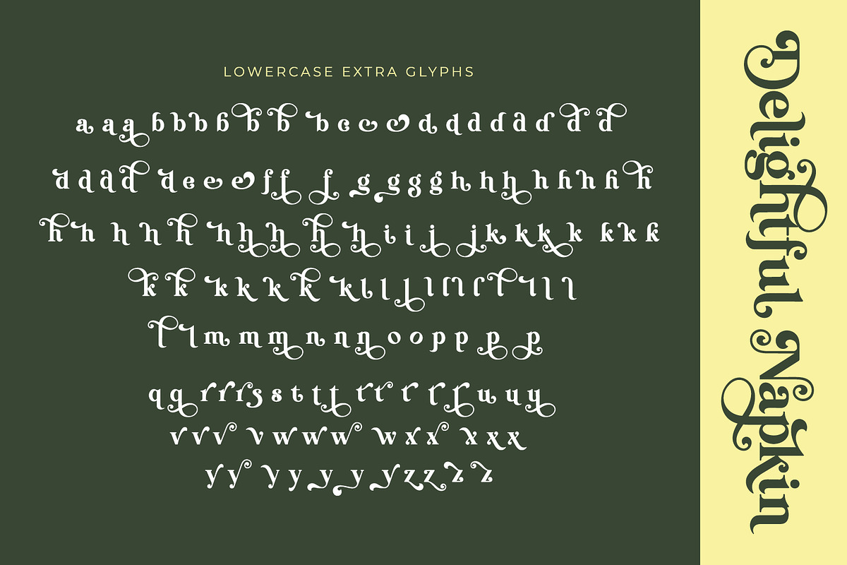 Delightful Napkin Modern Serif Font, a Serif Font by Airotype (Photo 13 of 15)