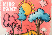 Kids Sketch Hand Font, a Script Font by OWPictures (Thumbnail 3 of 8)