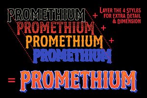 Promethium Font Family