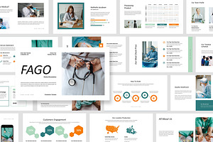 Fago : Medical Powerpoint, a Presentation Template by Punkl Camp