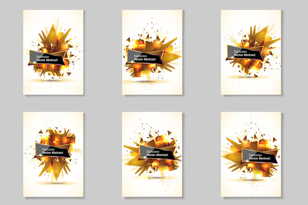 Vector set of abstract objects., an Object Graphic by Nomber_86 (Photo 6 of 8)