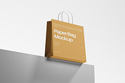 Paper Bag Mockup, a Packaging Mockup by Cutna Studio (Thumbnail 5 of 8)