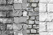 Brick Wall Digital Papers, a Background Graphic by BonaDesigns (Thumbnail 3 of 5)