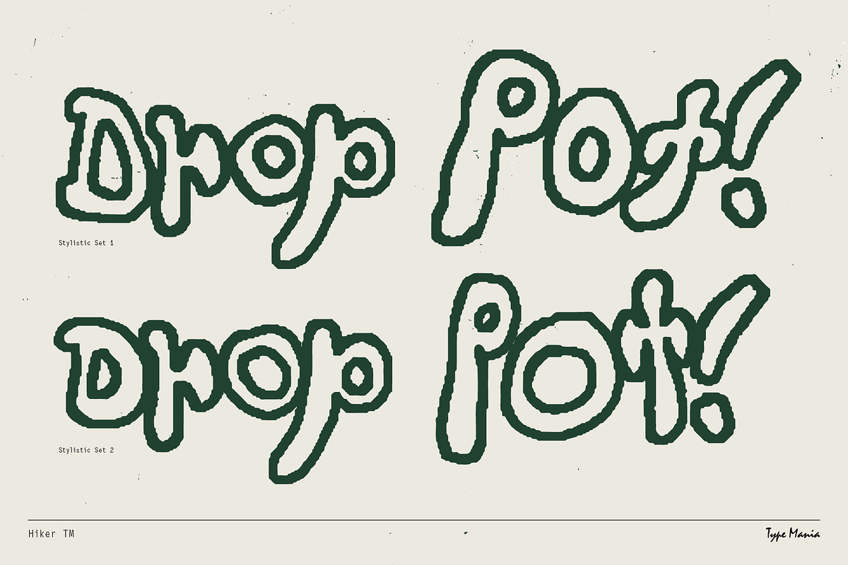 Hiker TM – Quirky Script, a Handwritten Font by Type Mania (Photo 4 of 11)