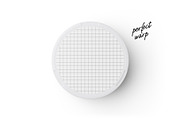 Chewing Tobacco Can Mockup. Top view, a Packaging Mockup by easymock 2 (Thumbnail 5 of 10)