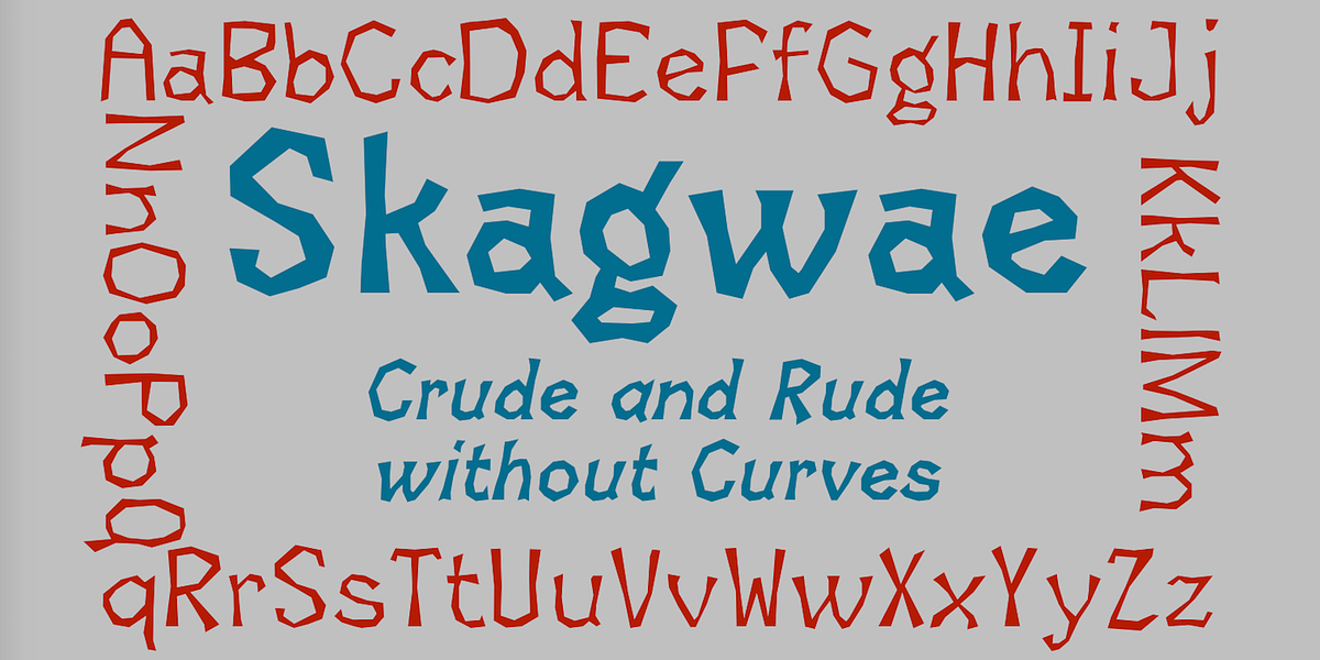 Skagwae, a Sans Serif Font by Ingrimayne Type (Photo 1 of 7)