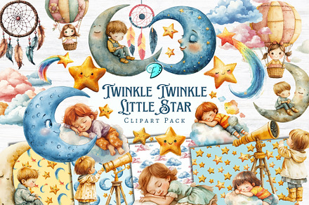Twinkle Twinkle Little Star Clipart