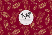 Hawaii Tropical Seamless Patterns, a Pattern Graphic by KaramfilaS (Thumbnail 10 of 17)