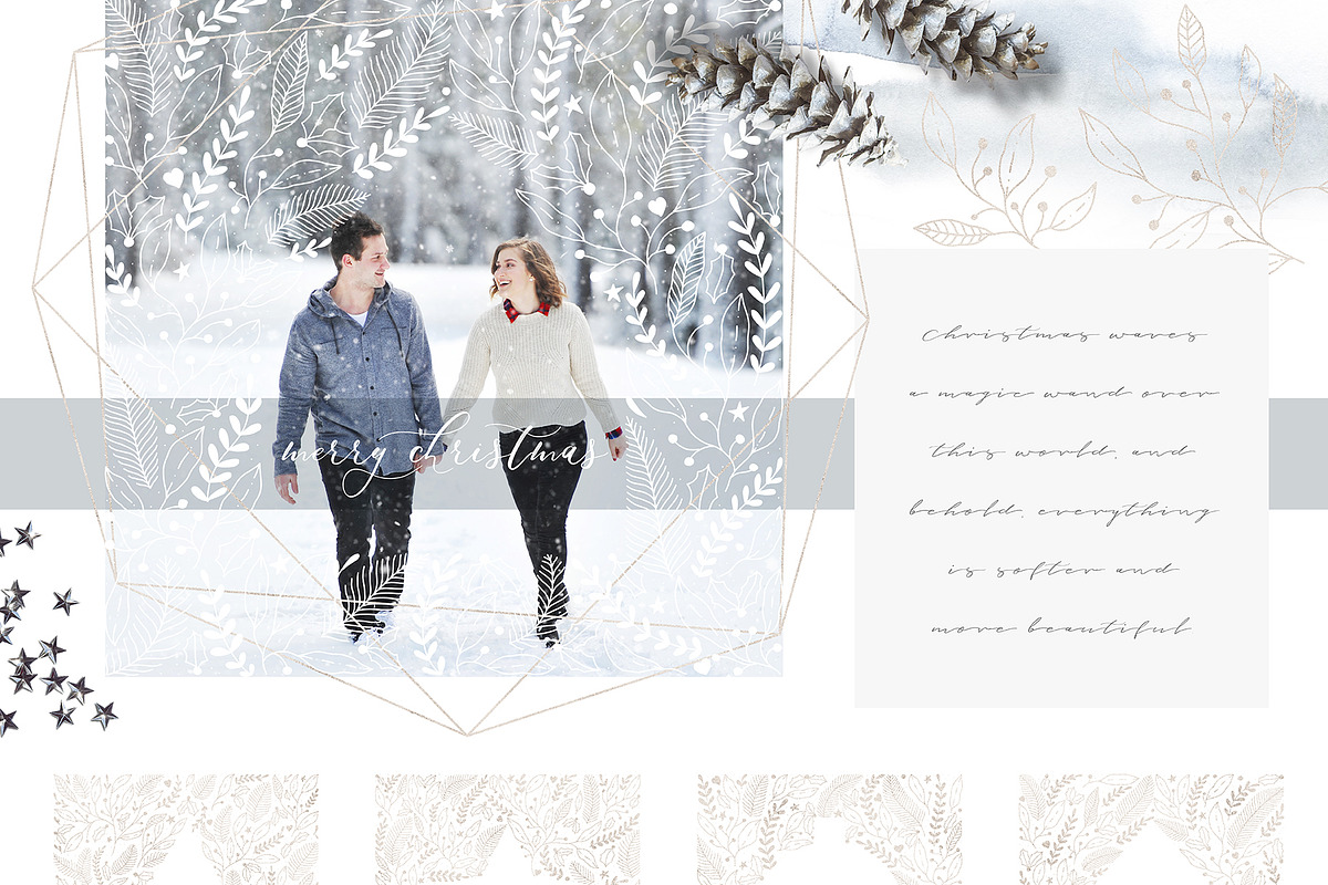 Holiday Season Collection, a Texture Illustration by Julia Dreams (Photo 5 of 7)