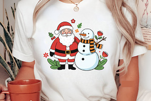 Funny Snowman Png, Winter Christmas, an Illustration by Designking
