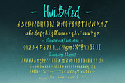 Hui Boled Hand Brush Typeface, a Font by ndroadv (Thumbnail 5 of 8)
