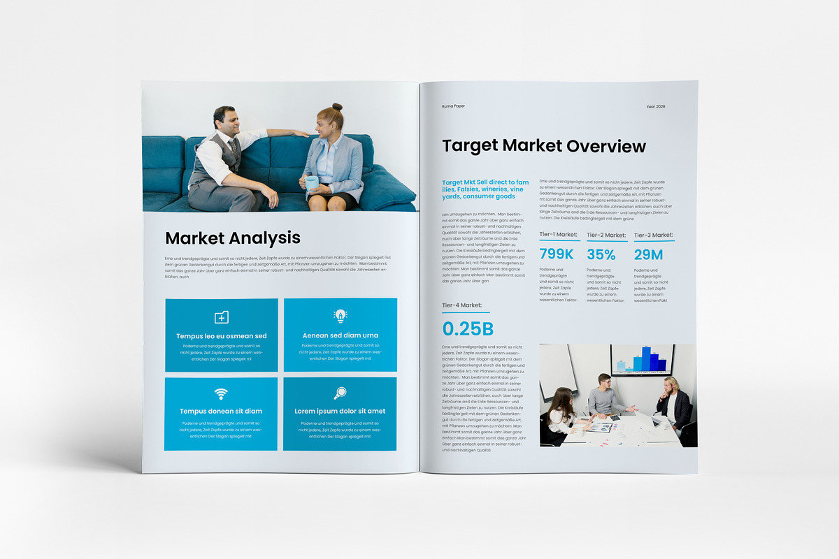 Business WhitePaper Brochure I Canva, a Brochure Template by PixWork (Photo 10 of 14)