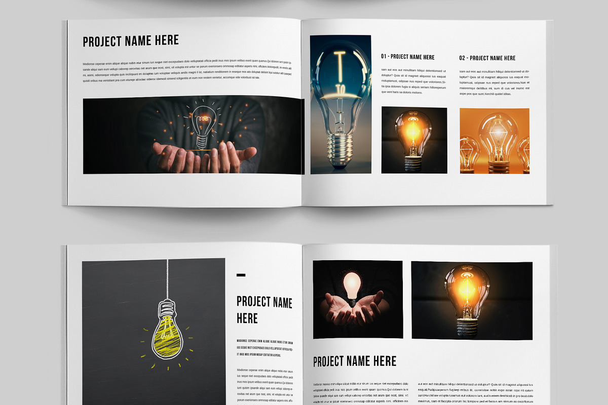 Lamp Magazine Template, a Magazine Template by ContestDesign (Photo 4 of 5)