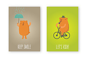 Cute Bears, a Decorative Illustration by totokumi (Thumbnail 2 of 3)