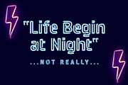 Neonstar - Night Light Display, a Sans Serif Font by Mokatype Studio (Thumbnail 7 of 10)