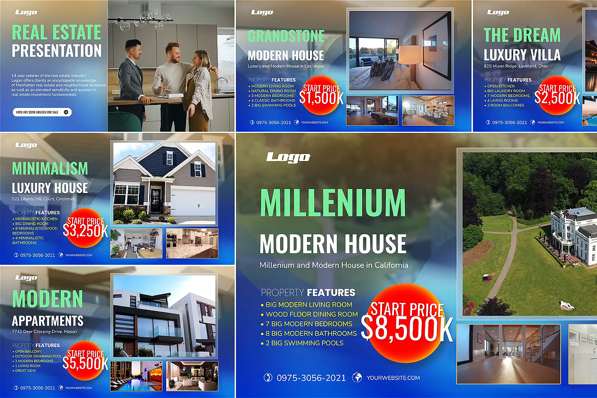 Estate Presentation Premiere Pro, a Templates & Theme by FlashFXbox (Photo 1 of 2)