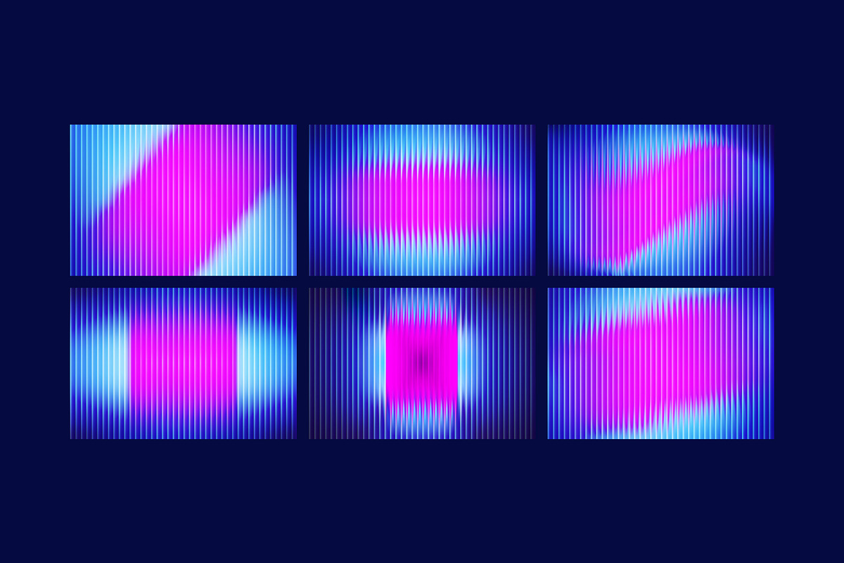 Ribbed Fractal Glass Neon Collection, a Background Graphic by RDShop (Photo 6 of 9)