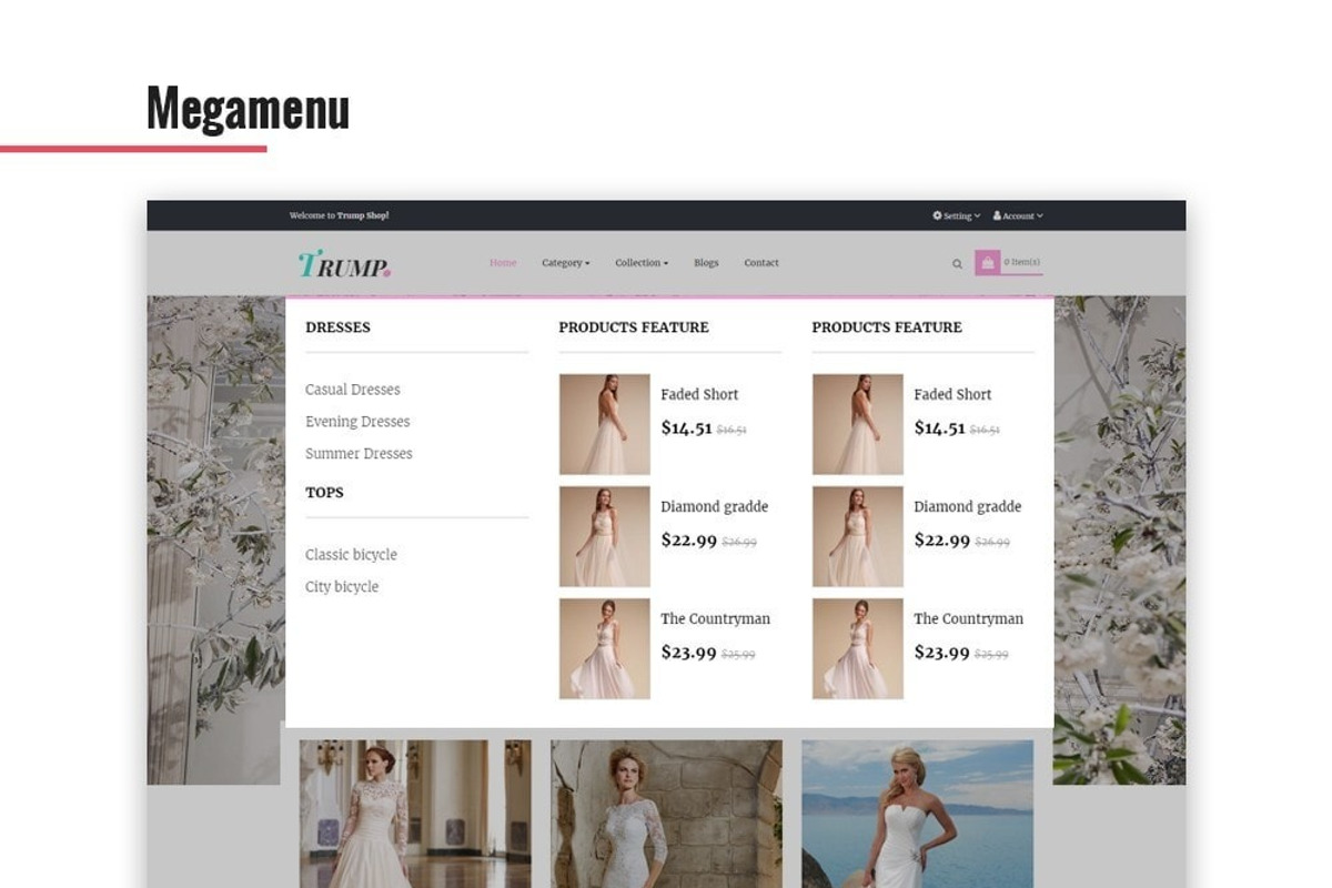 Ap Trump Responsive Prestashop, a Bootstrap Template by LeoTheme (Photo 4 of 6)