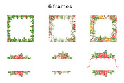 Xmas Watercolor Clipart, a Seasonal Illustration by Eves_Aquadreams (Thumbnail 9 of 13)