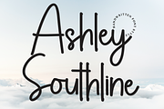Ashley Southline, a Handwritten Font by FreshTypeINK (Thumbnail 1 of 8)