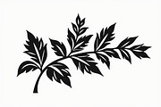 This elegant Leaf and Branch Botanic, an Illustration by Amazin_art (Thumbnail 12 of 21)
