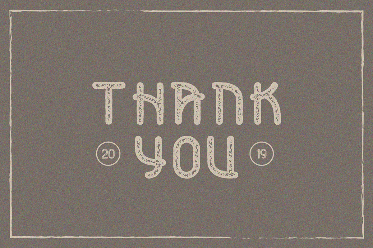 NOUTY VINTAGE FONT preview 8