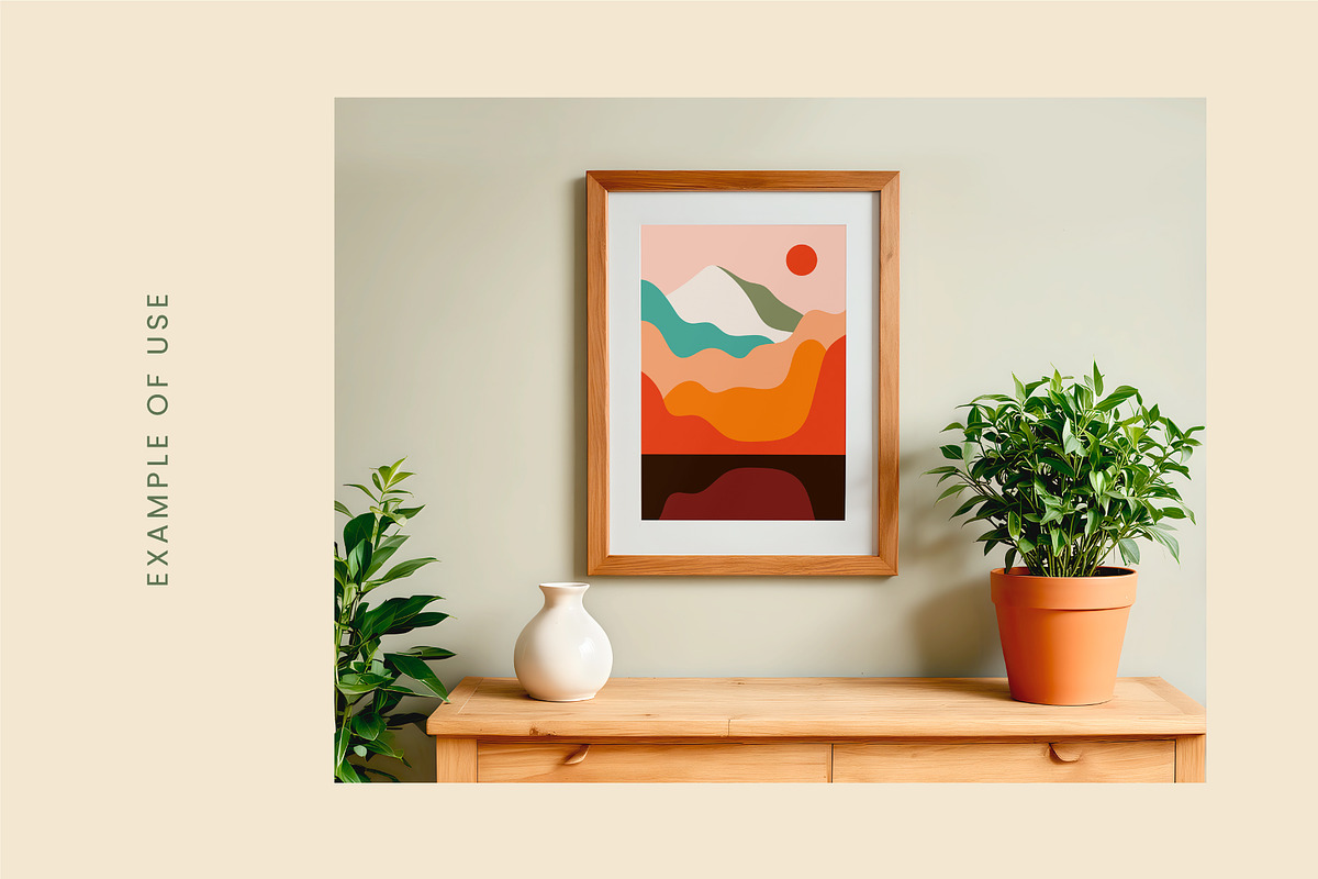 Boho Minimalist Landscapes, a Decorative Illustration by Léo Alexandre (Photo 12 of 13)