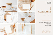 Card Mockups Bundle Photo Stock, a Card Template by SofiaDesign16 (Thumbnail 1 of 6)