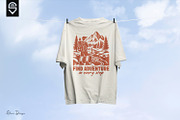 Hiking And Nature Explorer T-shirt, a Graphic by shaondesigns (Thumbnail 3 of 5)