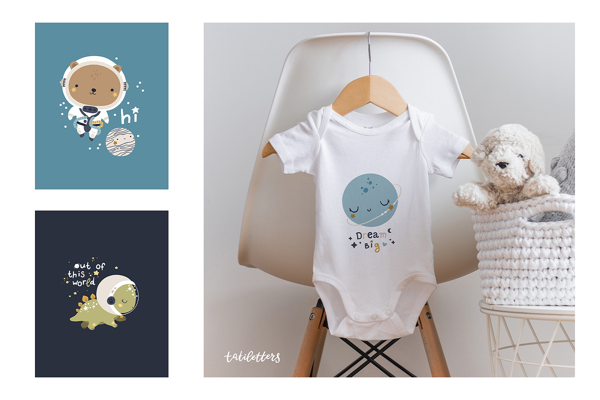 Space time Kids illustrations, an Animal Illustration by tatiletters (Photo 11 of 12)