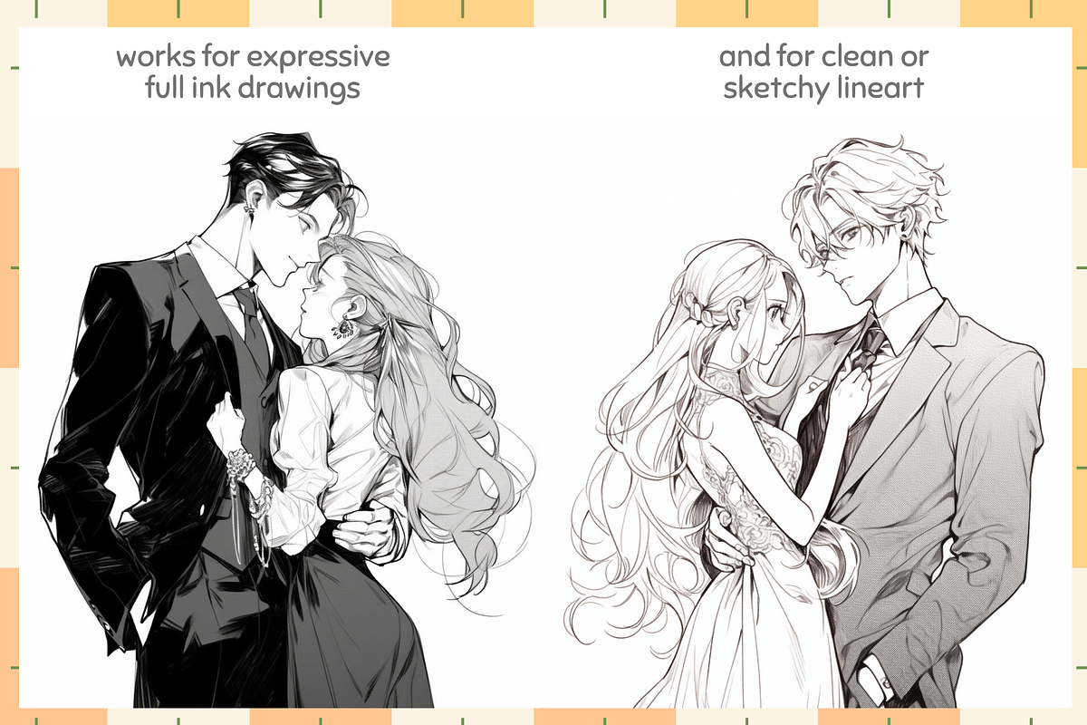 Procreate Oily Inkers and Sketch, a Brush Add-On by Cozy Brushery (Photo 6 of 9)