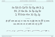Agatta Bluebell a Handwritten Font, a Handwritten Font by RantautypeStudio (Thumbnail 14 of 15)