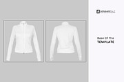 Female Fitness Jacket Mockup, a Hoody Mockup by Designertale (Thumbnail 6 of 7)