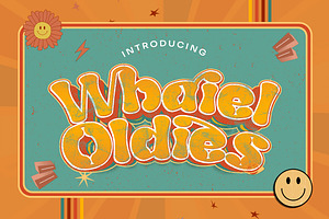 Whaiel Oldies - Vintage Retro Font