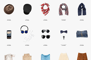 Unisex Outfits Mock-ups BUNDLE