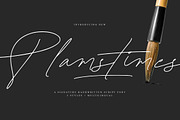 Plamstimes, a Handwritten Font by operatype.co (Thumbnail 1 of 15)