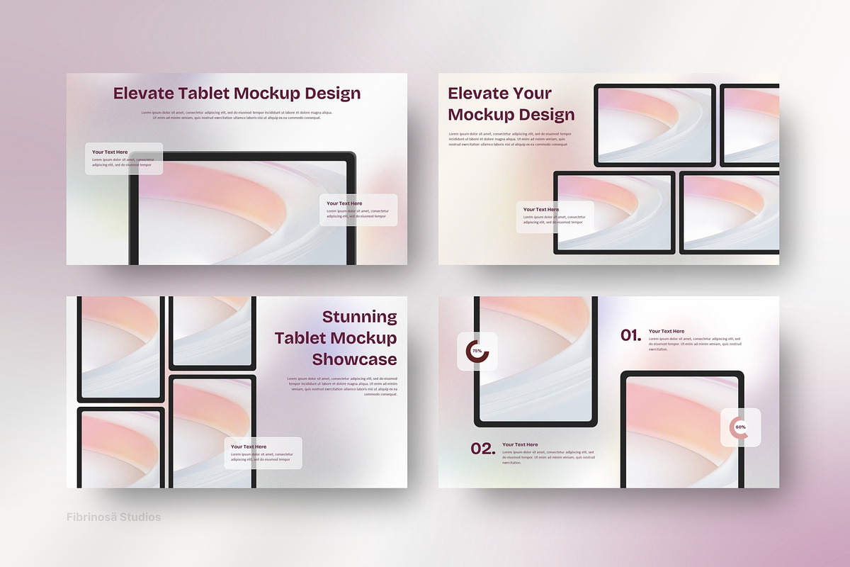 Tablet Mockup, a Presentation Template by FIBRINOSÄ (Photo 4 of 6)