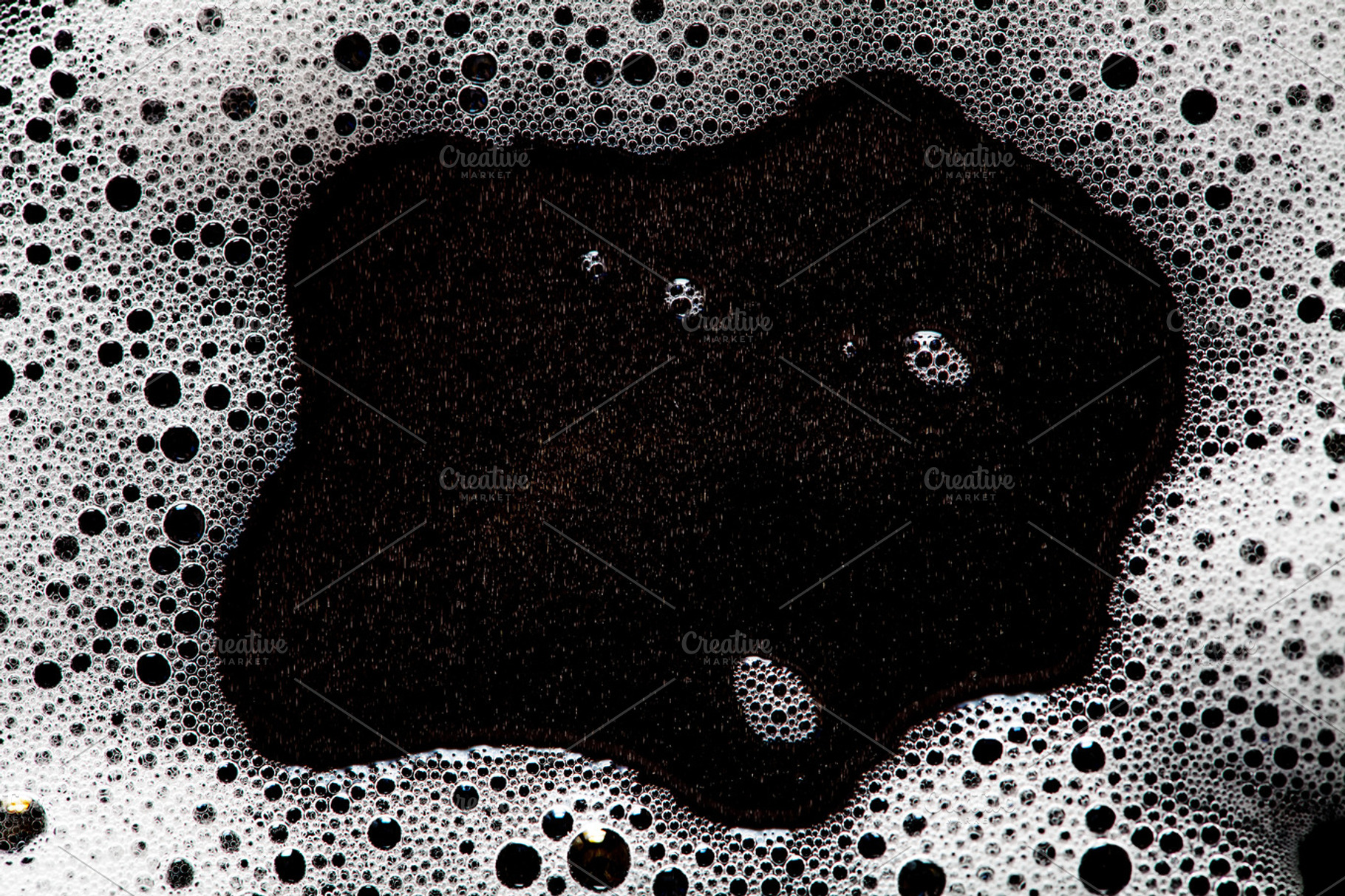 Foam bubbles abstract dark background containing abstract, background, and