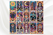 Mexican Tarot Cards Deck, an Object Illustration by Mugio (Thumbnail 2 of 6)