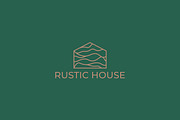 Real Estate Logo Nature Rustic House, a Branding & Logo Template by Signatoro (Thumbnail 1 of 2)