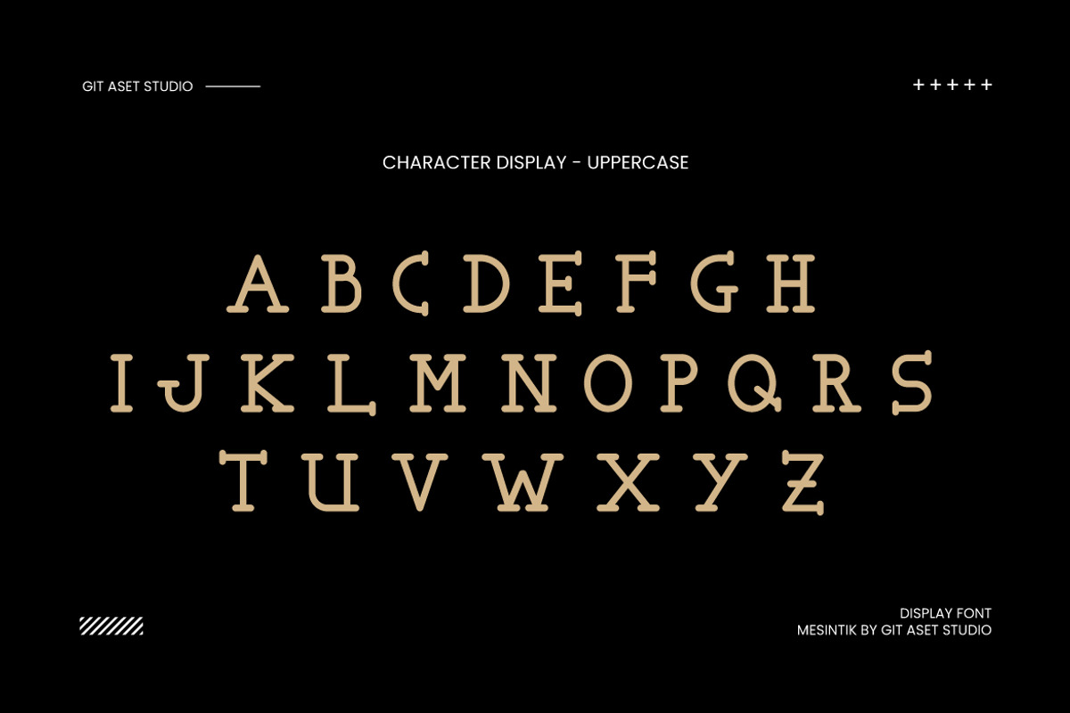 Mesintik Vintage Font, a Slab Serif Font by gitasetstudio (Photo 3 of 6)