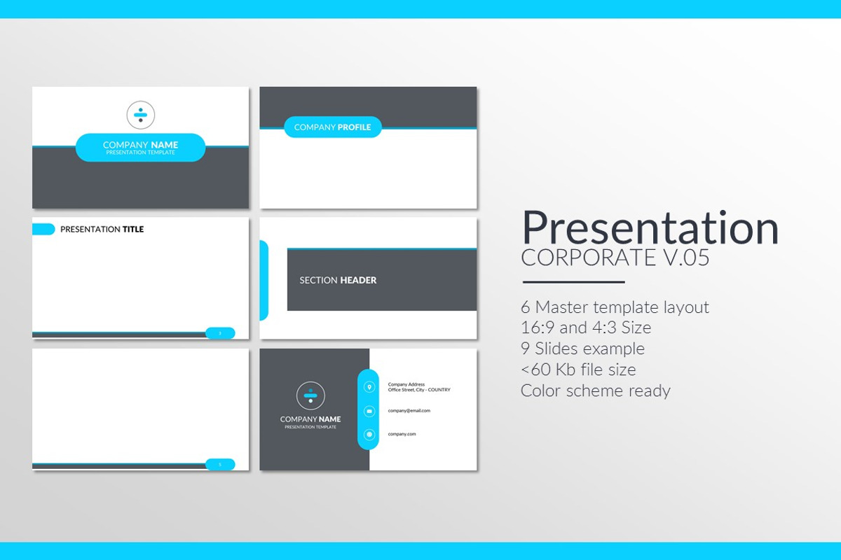 Presentation Corporate 05, a Presentation Template by SlideKingdom (Photo 2 of 3)