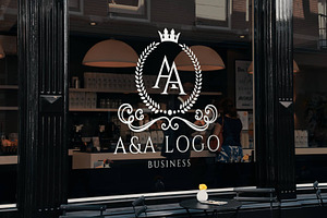 Letter A And A Luxury Logo