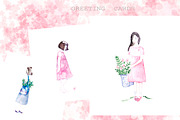 Flower girl collection, a Person Illustration by Knysh Ksenya (Thumbnail 11 of 14)